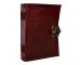 Embossed Heart Love Leather Journal Blank Dairy Note Book Handmade Paper 120 Pages